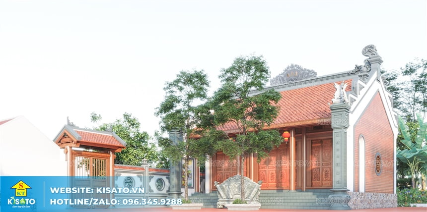 Mẫu nhà thờ tổ đẹp  Từ đường đẹp nhất Việt Nam
